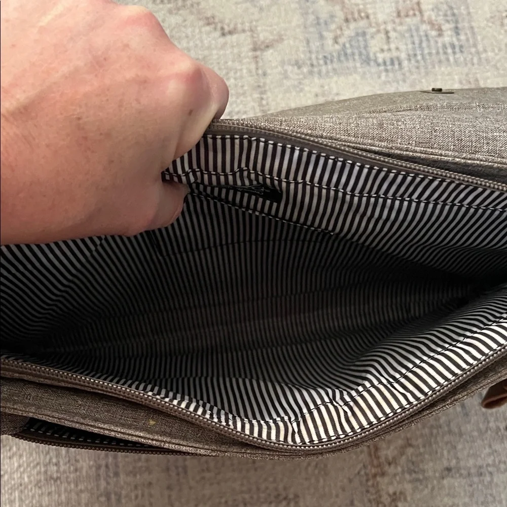 Sophisticated Brown Laptop Bag